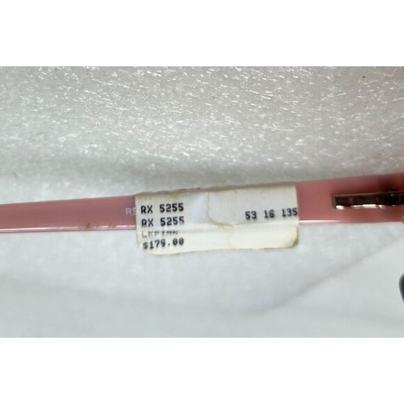 Ray-Ban NEW Black Pink RX5255 Eyeglasses Frames Women  53-16-135 Unused main image 6